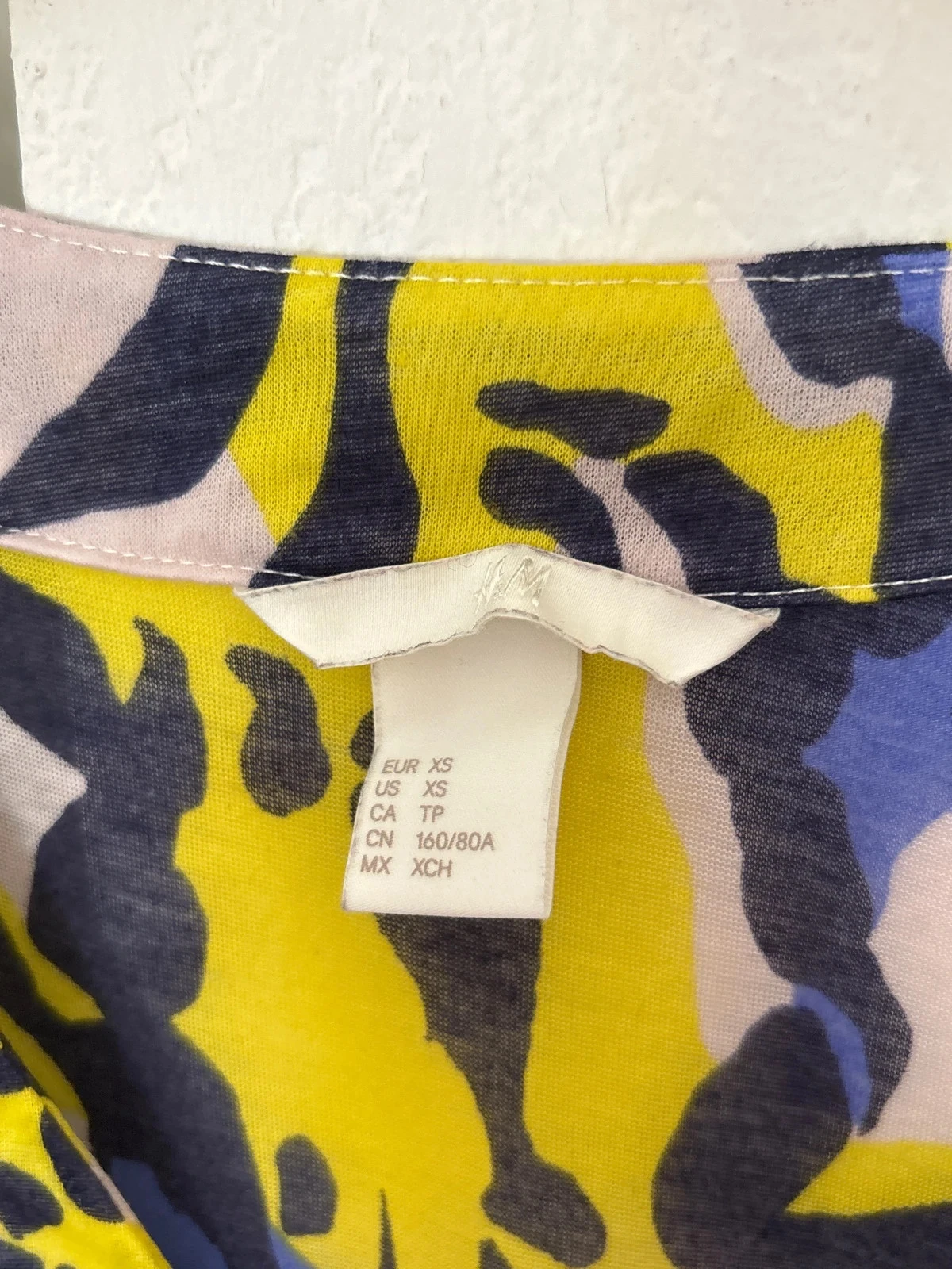 Yellow and blue tunic size XS H&M – photo 5